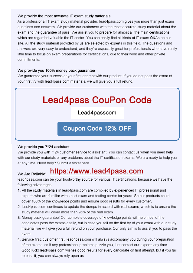 lead4pass 300-180 dumps