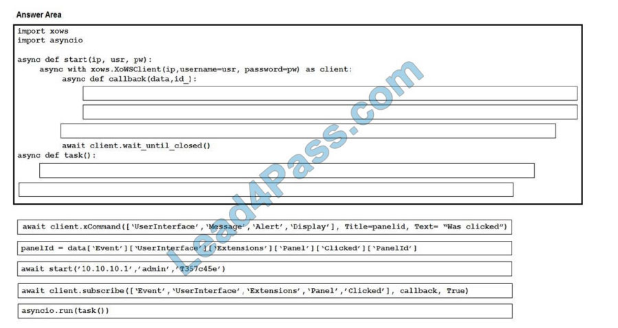 [2021.1] lead4pass 300-835 exam questions q6