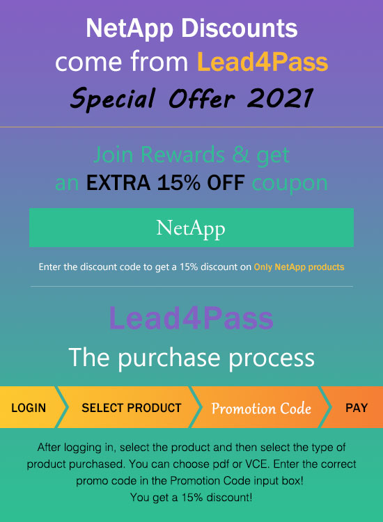 netapp coupon code