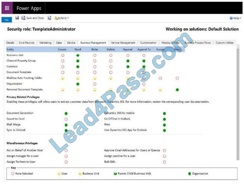 microsoft pl-100 exam questions q12