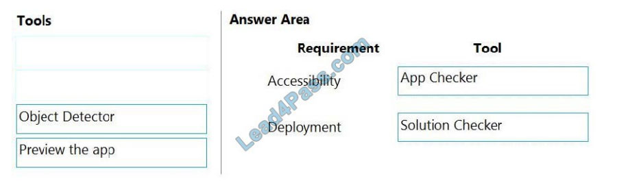 microsoft pl-100 exam questions q6-1